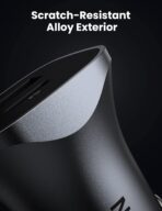 ⁦شاحن سيارة بي دي 24 واط للشحن السريع لآيفون 13 منافذ USB مزدوجة محول سيارة نوع C متوافق مع آيفون 13 برو/13 برو ماكس/13/13 ميني/12 برو ماكس، ايباد 9، ايباد ميني 6، سامسونج S21، هواوي ميت 20 من يوجرين⁩ - الصورة ⁦15⁩