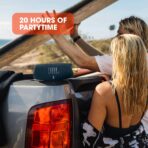 ⁦سماعة جيه بي ال تشارج 5 مضادة للماء مع باور بانك ازرق، JBLCHARGE5BL، لارج، بلوتوث⁩ - الصورة ⁦8⁩