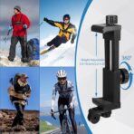 ⁦حامل موبايل يثبت على الصدر وحزام صدر قابل للتعديل لحمل الموبايل كما يناسب حمل كاميرا جو برو هيرو 13 12 11 10 9 8 7 6 5 لدي جيه اي اوسمو ومعظم الموبايلات⁩ - الصورة ⁦5⁩