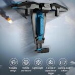 ⁦يد تحكم للالعاب على الموبايل بتصميم قابل للطي والتعديل ل4 اوضاع - ازرار ضغط احترافية - استهلاك منخفض للطاقة - موديل F4 FALCON⁩ - الصورة ⁦8⁩