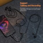 ⁦محول مقبس صوت رقمي لسماعات الرأس USB نوع سي الى 3.5 ملم بمدخل Aux لاي باد برو 11 بوصة 12.9 بوصة 2018/2020/ جوجل بيكسل 5 4 3 2/ XL/ سامسونج s21 s20 الترا Z فليب s20+ نوت 20 s10 s9 بلس⁩ - الصورة ⁦4⁩