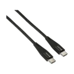 ⁦كابل بادي من النوع C إلى النوع C CT60 - أسود⁩ - الصورة ⁦2⁩