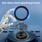 ⁦حامل مغناطيسي للسيارة، حامل هاتف محمول للسيارة يدور 360 درجة⁩ - الصورة ⁦5⁩