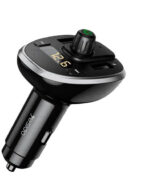 ⁦جهاز إرسال FM بتقنية البلوتوث من Yesido Y39، منفذي USB 3A، مع بطاقة ذاكرة TF⁩ - الصورة ⁦2⁩