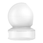 ⁦كاميرا مراقبة منزلية ذكية CS-TY1 بدقة 1080 بكسل بزاوية 360 درجة وواي فاي من ايزفيز، كاميرا مراقبة ذكية مع رؤية ليلية، تتبع ذكي، صوت ثنائي الاتجاه، ابيض، قطعة واحدة (عبوة من قطعة واحدة)⁩ - الصورة ⁦4⁩