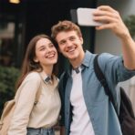 ⁦ميكروفون لاسلكي 3 في 1 من Green Lion GM-90X، موصل من النوع C، خاصية إلغاء الضوضاء، شاشة عرض رقمية، 8 ساعات من وقت التشغيل، زمن استجابة منخفض للغاية، التقاط صوت بزاوية 360 درجة، خاصية الاهتزاز - أسود⁩ - الصورة ⁦2⁩