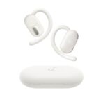 ساوند كور سماعات اذن V20i من انكر خطافات قابلة للتعديل مريحة للغاية ملاءمة محكمة مكالمات واضحة IP55 مصابيح LED وقت تشغيل 36 ساعة بلوتوث 5.4 اتصال متعدد النقاط أبيض