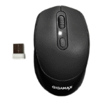 ماوس جيجا ماكس بوصلة USB  G- 1400 بتصميم مريح للراحة أثناء الاستخدام الطويل، وخفيف الوزن لسهولة التنقل مع اللابتوب الحساسية العالية والاستجابة السريعة تجعل التحكم بالمؤشر أكثر دقة في التصفح أو الأعمال المكتبية.