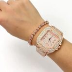 ⁦ساعة سمارت نسائية بتصميم مميز مع 3 أسوار مختلفة HainoTeko G14 Mini Smart Watch⁩ - الصورة ⁦4⁩