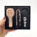 ⁦ساعة سمارت نسائية بتصميم مميز مع 3 أسوار مختلفة HainoTeko G14 Mini Smart Watch⁩ - الصورة ⁦6⁩