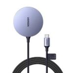 ⁦شاحن لاسلكي مغناطيسي من يوجرين، 15 واط، رمادي⁩ - الصورة ⁦9⁩