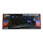 ⁦كيبورد العاب برو جيمر باضاءة RGB من زيرو الكترونيكس ZR-2080 - اسود، USB .⁩ - الصورة ⁦6⁩