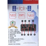 ⁦مكبر صوت بلو تيك، بلوتوث، 6 وات، KOLAV-F402 - اسود برتقالي⁩ - الصورة ⁦4⁩