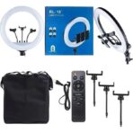 رينج لايت RL-18 إضاءة حلقة LED الناعمة مع حقيبة للحماية