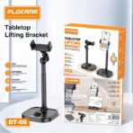 حامل جوال وتابلت لسطح الطاولة DT-80 من بلوكاما - حامل دوار 360 درجة قابل للتعديل للعرض بدون استخدام اليدين والبث المباشر والاستخدام المكتب