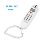 ⁦هاتف أرضي سلكي 107BE، شاشة رقمية - أسود⁩ - الصورة ⁦2⁩