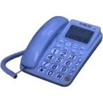 ⁦تليفون أرضي سلكي العدل تك متعدد الالوان - 555C⁩ - الصورة ⁦2⁩