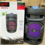 BDT - BD6618 مكبر صوت محمول قابل لإعادة الشحن بطارية 2000 مللي أمبير في الساعة .