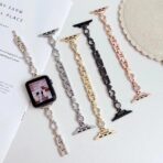 ⁦سوار من الفولاذ المقاوم للصدأ مقاس /40/41/42/49مم لساعة Apple Watch⁩ - الصورة ⁦3⁩