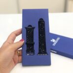 ⁦سوار كريستال سواروفسكي 42/44/45 مم لساعات Apple Watch⁩ - الصورة ⁦18⁩