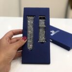 ⁦سوار كريستال سواروفسكي 42/44/45 مم لساعات Apple Watch⁩ - الصورة ⁦19⁩