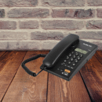 ⁦El.ADL.TEC 777تليفون سلكى مزود بشاشة LCD - معرف المتصل - نصف مكبر صوت⁩ - الصورة ⁦2⁩