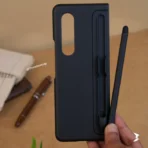 جراب  standing cover with pen galaxy z fold4 5g لهاتف سامسونج