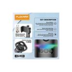 ⁦PLOKAMA مثبت هاتف محمول AUTO-A20 مع تتبع الوجه 360°، منفذ Type-C وجهاز تحكم عن بعد - مثالي لصناع المحتوى، التصوير الذاتي، جلسات المكياج والمحاضرات⁩ - الصورة ⁦3⁩