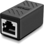 وصلة محول شبكة RJ45 لفئة Cat5/6، موسع شبكة إيثرنت لتوصيل وتمديد كابل الإنترنت من أنثى إلى أنثى