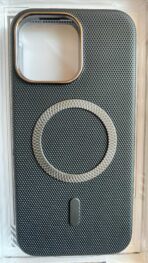 ⁦جراب iPhone 14، جراب هاتف MagSafe من الجلد والسيليكون قوي مقاوم للصدمات، جراب نحيف للغاية مع بطانة داخلية لمنع ظهر هاتفك من الخدوش، يدعم الشحن اللاسلكي، حماية شديدة التحمل ومضاد للخدش⁩ - الصورة ⁦2⁩