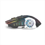 ⁦ماوس لاسلكي Nasus Gaming Rgb W200 مزود بمستشعر دقة للالعاب 2400 نقطة لكل بوصة .⁩ - الصورة ⁦2⁩