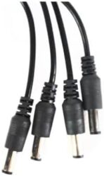 ⁦محول امداد طاقة تيار مستمر 12 فولت 5 امبير 4 كابلات مقسمة لكاميرات المراقبة سي تي في من زيرو⁩ - الصورة ⁦2⁩