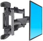 ⁦حامل تلفزيون يثبت على الحائط بحركة كاملة (P5) لمعظم شاشات تلفزيون الليد وLCD مقاس 32-60 بوصة، قابل للتعديل والدوران، يدعم وزن يصل إلى 36.4 كجم⁩ - الصورة ⁦2⁩