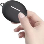 ⁦غطاء ناعم ورفيع مضاد للانزلاق، مصنوع من السيليكون لسماعات هواوي فري بودز 4i⁩ - الصورة ⁦2⁩