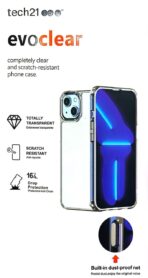 جراب شفاف من إيفو لهاتف آيفون 11 برو ماكس ، حماية من السقوط بدرجة عسكرية، زوايا واقية هوائية ماصة للصدمات، مقاوم للاصفرار، ظهر أكريليك صلب، مقاوم للخدش،