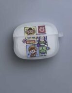 ⁦حافظة سماعات أبل Airpods3  الكرتون لينة من  البولي TPU شفافة رسومات كرتون⁩ - الصورة ⁦4⁩