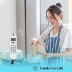 ⁦هاتف أرضي سلكي 107BE، شاشة رقمية - أسود⁩ - الصورة ⁦5⁩