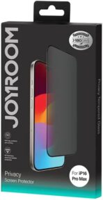 ⁦شاشة حماية للحفاظ على الخصوصية لموبايل آيفون 16 برو ماكس من جوي رووم⁩ - الصورة ⁦2⁩