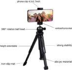 ⁦حامل ثلاثي القوائم متعدد الاستخدامات من نيفو (NP-999) - هيكل من خليط الألومنيوم والبلاستيك - حامل عالمي للكاميرا والموبايل⁩ - الصورة ⁦6⁩