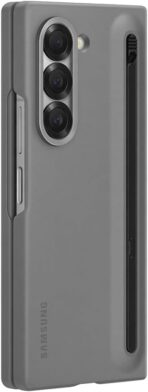 ⁦جراب Samsung Z Fold 6 S Pen  لون رمادي⁩ - الصورة ⁦3⁩