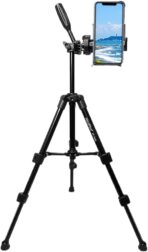 ⁦نيفو حامل ثلاثي القوائم للموبايل وكاميرا فيديو اكشن بارتفاع 68 سم ، قابل للحمل والتثبيت على سطح المكتب NP3160 (NP-3160 68 سم) .⁩ - الصورة ⁦7⁩