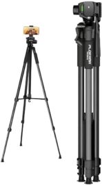 ⁦حامل ثلاثي للكاميرا والموبايل بلوكاما طراز PK-9950 بارتفاع حتى 150 سم - رأس دوار 360 درجة - مقبض قابل للتعديل – جهاز تحكم عن بعد⁩ - الصورة ⁦8⁩