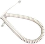 ⁦وصلة سماعة تليفون أرضى وانتركم عالية الجودة  - طول 1.5 متر - متوافقة مع جميع أنواع التليفون الأرضي والانتركم⁩ - الصورة ⁦2⁩