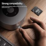 ⁦بطاقة مايكرو اس دي اتش سي UHS-I 92 ميجابايت/ثانية مع محول 64 جيجابايت من هيكفيجن⁩ - الصورة ⁦4⁩