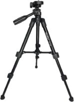 ⁦حامل كاميرا ثلاثي القوائم 3366 برأس دوار 360 درجة أفقيًا ورأسيًا - لكاميرات DSLR .⁩ - الصورة ⁦5⁩