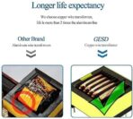 ⁦باور سبلاي متعدد الاستخدامات 12 فولت 30 امبير، محول تيار متردد منظم عالمي 360 وات لشرائط ليد وكاميرات المراقبة والراديو والكمبيوتر، يدعم مدخل تيار متردد 110 فولت/220 فولت⁩ - الصورة ⁦6⁩