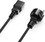 ⁦كابل باور أصلي عالي الجودة، 1.8 متر 16 امبير، مصنوع 100% من النحاس النقي – عزل قياسي متين – لأجهزة الكمبيوتر والطابعات وكافة الأجهزة الإلكترونية المماثلة⁩ - الصورة ⁦3⁩