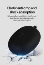 ⁦جراب حماية من السيليكون لسماعات ريلمي بادز اير 5، غطاء متين مضاد للصدمات⁩ - الصورة ⁦2⁩