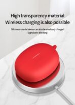 ⁦جراب حماية من السيليكون لسماعات ريلمي بادز اير 5، غطاء متين مضاد للصدمات⁩ - الصورة ⁦4⁩