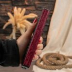 ⁦جراب من الجلد الصناعي الفاخر لهاتف  جالاكسي Z فولد 4 [شكل تمساح] شحن لاسلكي لسامسونج⁩ - الصورة ⁦6⁩